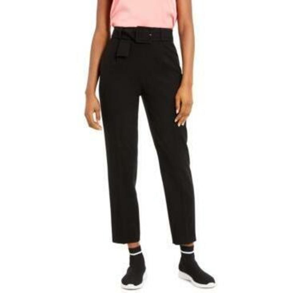 MSRP $79 Bar Iii Belted Pants Black Size 14